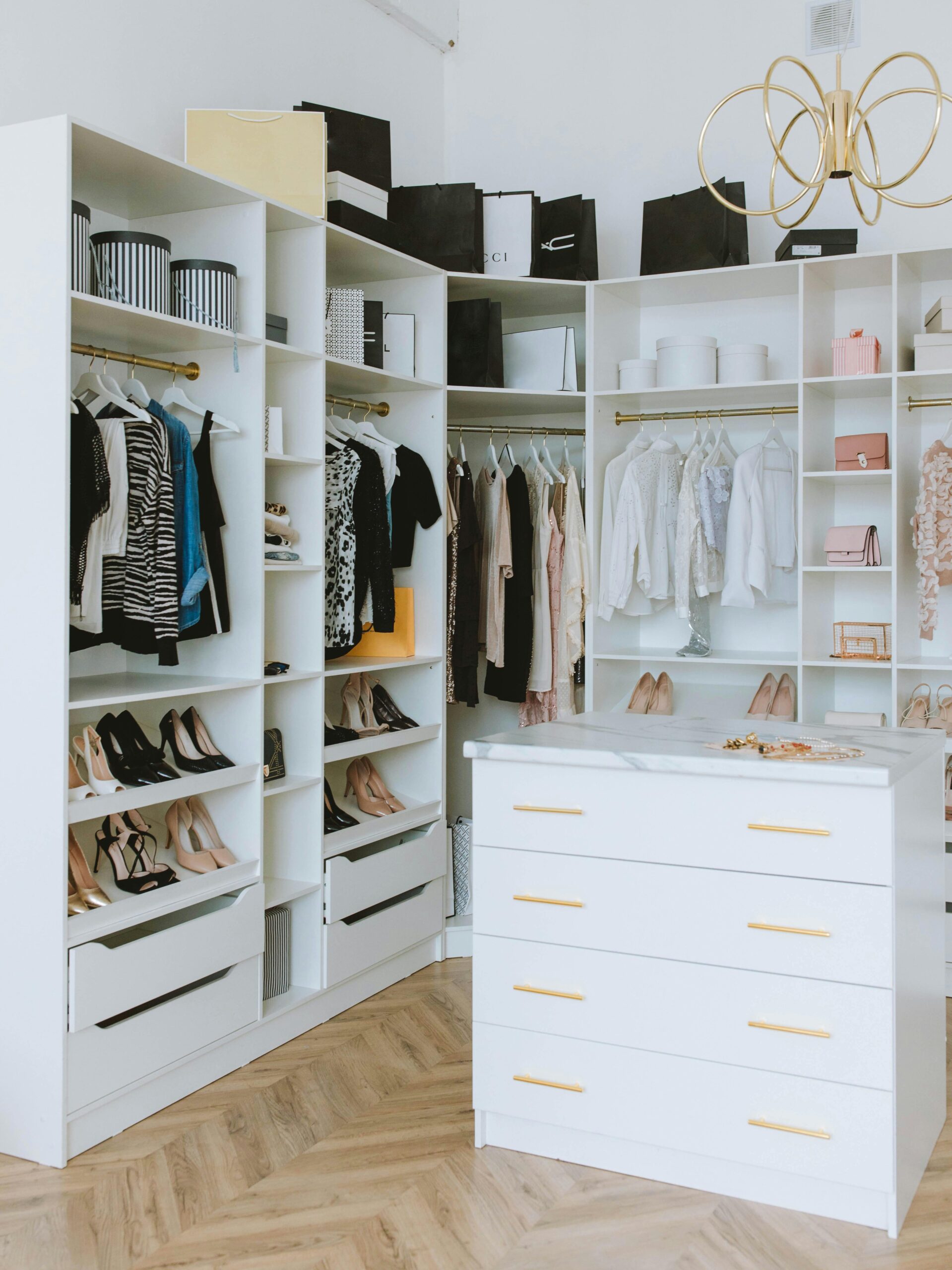 White Drawer in the Wardrobe